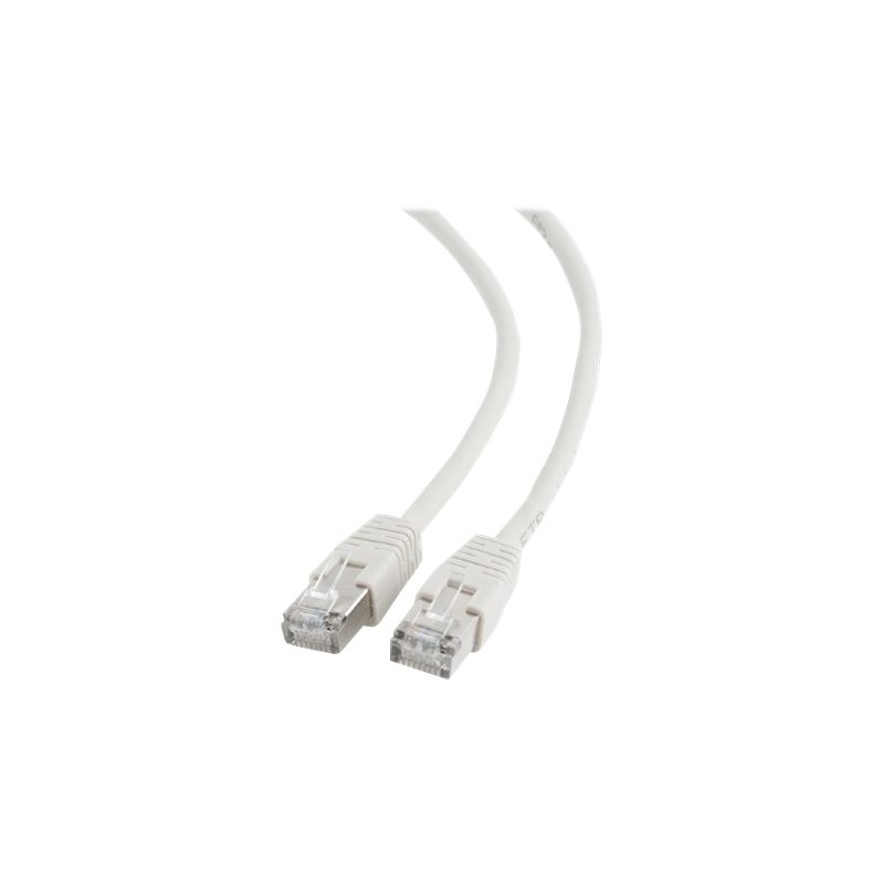 FTP Cat6 | Patch cord | Perfect connection Foil shielded - for a reliable connection Gold plated contacts | White | 2 m