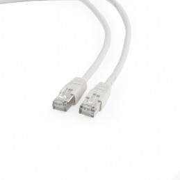 FTP Cat6 | Patch cord | Perfect connection Foil shielded - for a reliable connection Gold plated contacts | White | 2 m