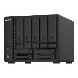 QNAP | 9-Bay QTS NAS | TS-932PX-4G | Up to 9 HDD/SSD Hot-Swap | AnnapurnaLabs Alpine | AL324 ARM Cortex-A57 Quad-Core | Processo