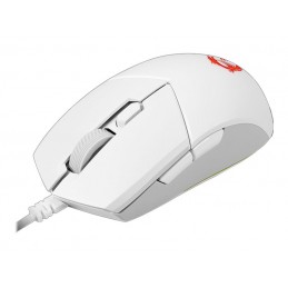 MSI | Clutch GM11 | Optical | Gaming Mouse | White | Yes