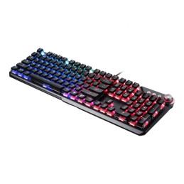 MSI | VIGOR GK71 SONIC RED US | Gaming keyboard | Wired | RGB LED light | US | Black