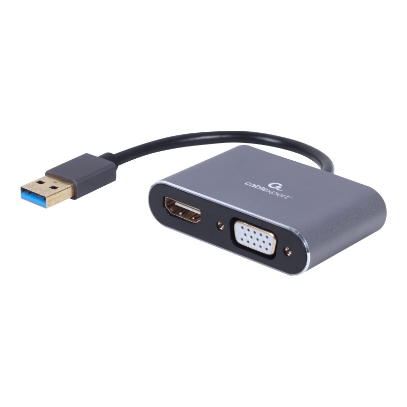 Cablexpert | USB display adapter | A-USB3-HDMIVGA-01 | USB 3.0 Type-A | 0.15 m