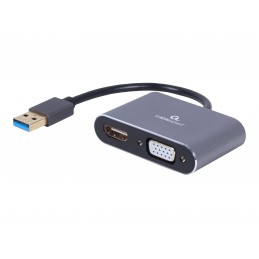 Cablexpert | USB display adapter | A-USB3-HDMIVGA-01 | USB 3.0 Type-A | 0.15 m