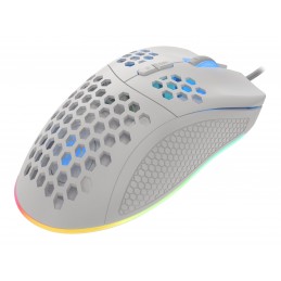 Genesis | Gaming Mouse | Krypton 555 | Wired | Optical | Gaming Mouse | USB 2.0 | White | Yes