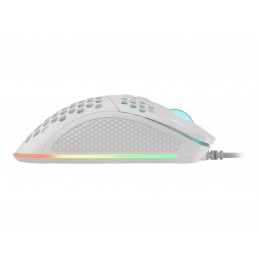 Genesis | Gaming Mouse | Krypton 555 | Wired | Optical | Gaming Mouse | USB 2.0 | White | Yes