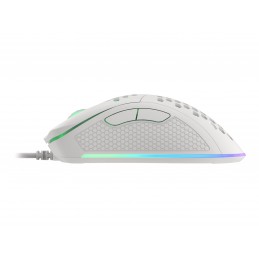 Genesis | Gaming Mouse | Krypton 555 | Wired | Optical | Gaming Mouse | USB 2.0 | White | Yes