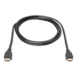 Digitus | Ultra High Speed HDMI Cable with Ethernet | Black | HDMI Male (type A) | HDMI Male (type A) | HDMI to HDMI | 2 m