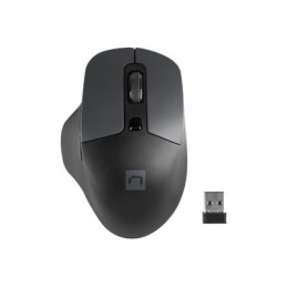 Natec Mouse, BlackBird 2, Silent, Wireless, 1600 DPI, Optical, Black | Natec | Mouse | Optical | Wireless | Black/Gray | BlackBi