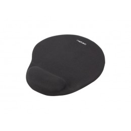 Natec Mouse Pad, Marmot, Black, Gel Filling 225x245 mm | Natec | Mouse Pad | Marmot | Black