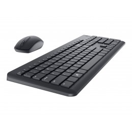 Dell | Keyboard and Mouse | KM3322W | Keyboard and Mouse Set | Wireless | Batteries included | US | Black | Wireless connection