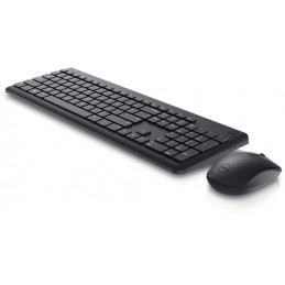 Dell | Keyboard and Mouse | KM3322W | Keyboard and Mouse Set | Wireless | Batteries included | US | Black | Wireless connection
