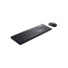 Dell | Keyboard and Mouse | KM3322W | Keyboard and Mouse Set | Wireless | Batteries included | EE | Black | Wireless connection