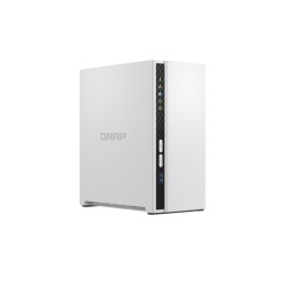 QNAP | 2-Bay ARM | TS-233 | Up to 2 SATA 6Gb/s, 3Gb/s | ARM 4-core | Cortex-A55 | Processor frequency 2.0 GHz | 2 GB | N/A