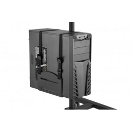 Digitus | Mobile workstation with individual height adjustment | DA-90374 | Monitor Mount, PC Holder | 17-32 " | Black