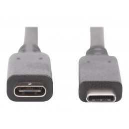 Digitus | AK-300210-020-S | USB-C to USB-C USB Female 2.0 (Type C) | USB Male 2.0 (Type C)