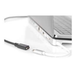 Digitus | AK-300210-020-S | USB-C to USB-C USB Female 2.0 (Type C) | USB Male 2.0 (Type C)