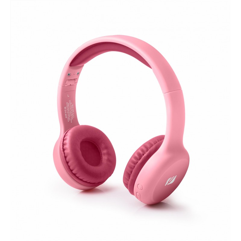 Muse | Bluetooth Stereo Kids Headphones | M-215BTP | Wireless | Over-Ear | Bluetooth | Wireless | Pink