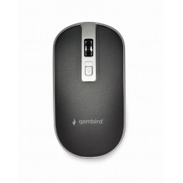 Gembird | Optical USB mouse | MUS-4B-06-BS | Optical mouse | Black/Silver