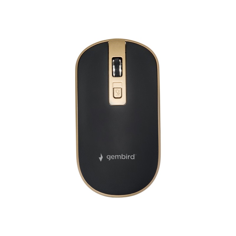 Gembird | Wireless Optical mouse | MUSW-4B-06-BG | Optical mouse | USB | Black