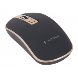 Gembird | Wireless Optical mouse | MUSW-4B-06-BG | Optical mouse | USB | Black