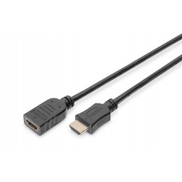 Digitus | AK-330201-050-S | Type A M/F HDMI Female (type A) | HDMI Male (type A)