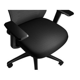 Genesis Ergonomic Chair Astat 200 Base material Nylon Castors material: Nylon with CareGlide coating | Black