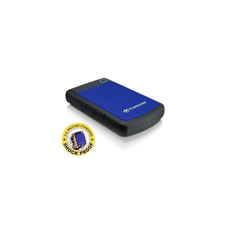 External HDD|TRANSCEND|StoreJet|2TB|USB 3.0|Colour Blue|TS2TSJ25H3B