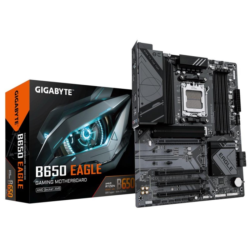 Mainboard|GIGABYTE|AMD B650|SAM5|ATX|Memory DDR5|Memory slots 4|1xPCI-Express 16x|3xPCI-Express 3.0 16x|3xM.2|1xHDMI|1xDisplayPo