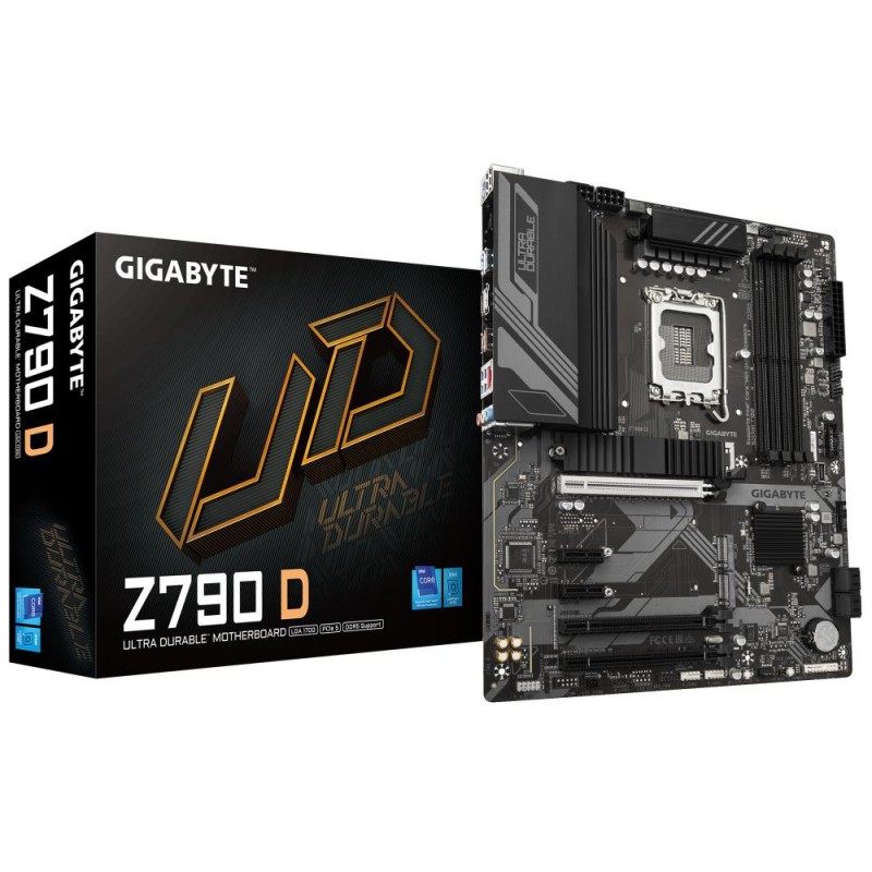 Mainboard|GIGABYTE|Intel Z790|LGA1700|ATX|Memory DDR5|Memory slots 4|2xPCI-Express 3.0 1x|1xPCI-Express 3.0 16x|1xPCI-Express 4.