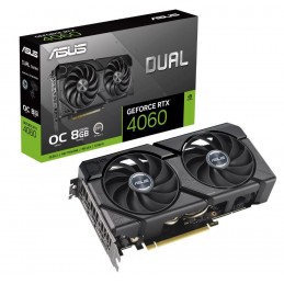 Graphics Card|ASUS|NVIDIA GeForce RTX 4060|8 GB|GDDR6|128 bit|PCIE 4.0 16x|Dual Slot Fansink|1xHDMI|3xDisplayPort|DUAL-RTX4060-O