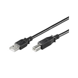 Logilink | USB 2.0 connection cable | USB-A to USB-B USB A male | USB B male