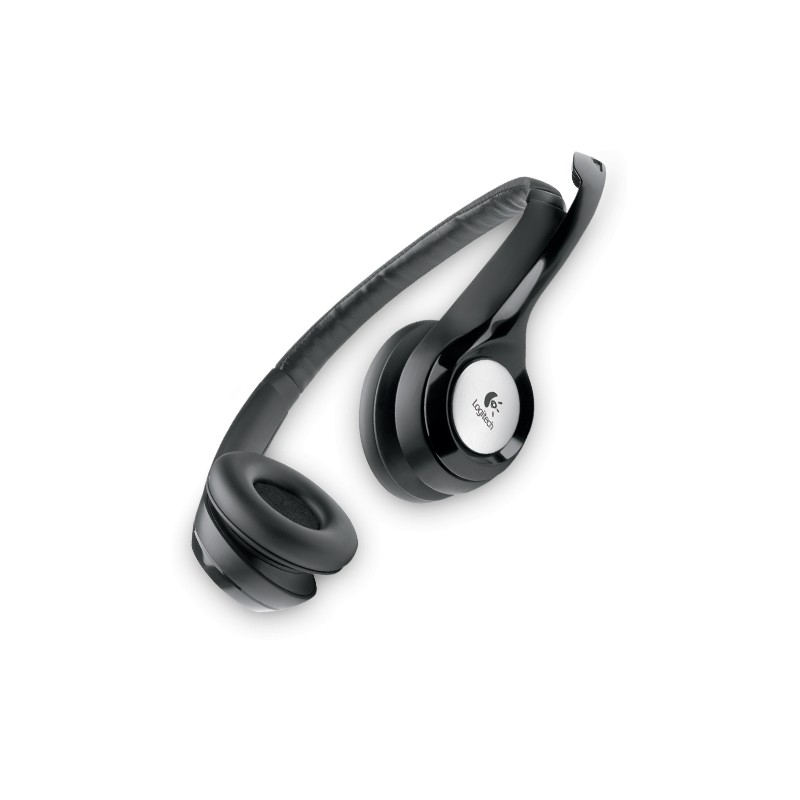 Logitech | Computer headset | H390 | On-Ear Built-in microphone | USB Type-A | Black