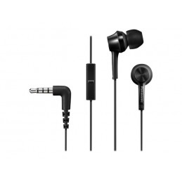 Panasonic | Canal type | RP-TCM115E-K | Wired | In-ear | Microphone | Black