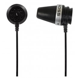 Koss | Headphones | Sparkplug | Wired | In-ear | Noise canceling | Black