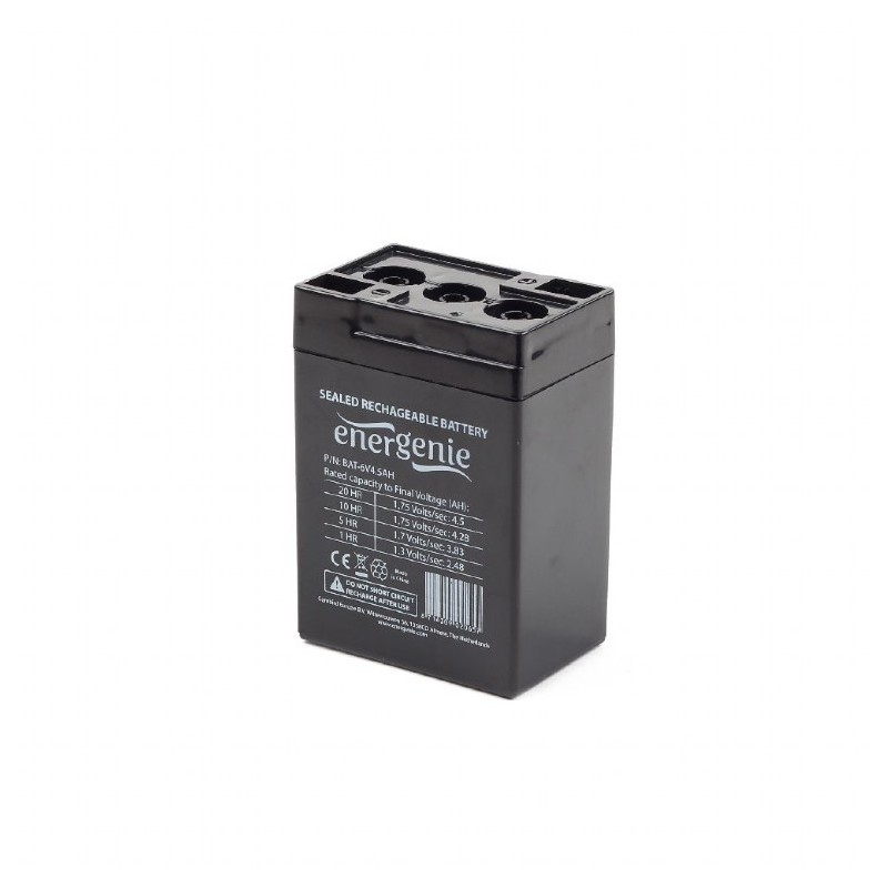 EnerGenie | Rechargeable battery for UPS | BAT-6V4.5AH