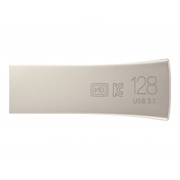 Samsung | BAR Plus | MUF-128BE3/APC | 128 GB | USB 3.1 | Silver