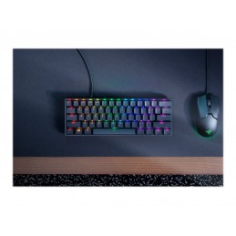 Razer | Huntsman Mini | Black | Gaming keyboard | Wired | RGB LED light | US | Linear Optical RED