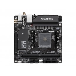Gigabyte | A520I AC | Processor family AMD | Processor socket AM4 | DDR4 DIMM | Memory slots 2 | Number of SATA connectors 4 | C