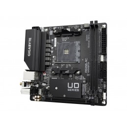 Gigabyte | A520I AC | Processor family AMD | Processor socket AM4 | DDR4 DIMM | Memory slots 2 | Number of SATA connectors 4 | C