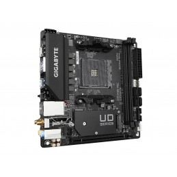Gigabyte | A520I AC | Processor family AMD | Processor socket AM4 | DDR4 DIMM | Memory slots 2 | Number of SATA connectors 4 | C