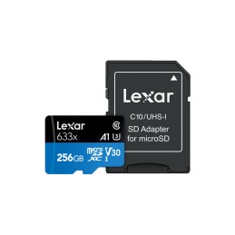 Lexar | High-Performance 633x | UHS-I | 256 GB | micro SDXC