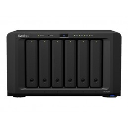 Synology | Tower NAS | DS1621+ | up to 6 HDD/SSD Hot-Swap | AMD Ryzen | Ryzen V1500B Quad Core | Processor frequency 2.2 GHz | 4