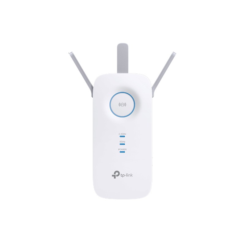 TP-LINK | AC1900 Wi-Fi Range Extender | RE550 | 802.11ac | 2GHz/5GHz | 600+1300 Mbit/s | 10/100/1000 Mbit/s | Ethernet LAN (RJ-4