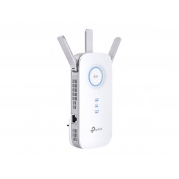 TP-LINK | AC1900 Wi-Fi Range Extender | RE550 | 802.11ac | 2GHz/5GHz | 600+1300 Mbit/s | 10/100/1000 Mbit/s | Ethernet LAN (RJ-4