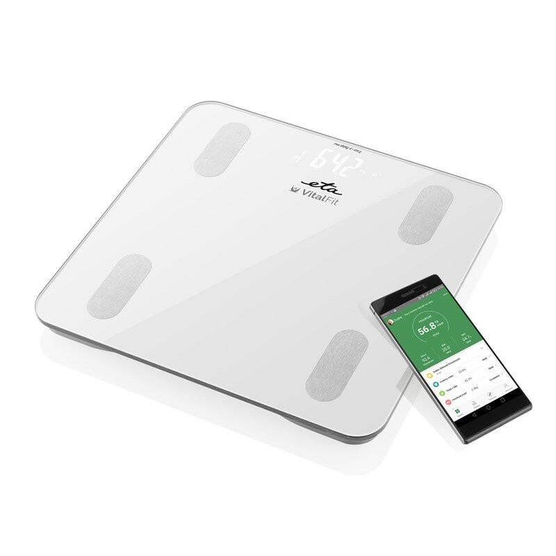 ETA | Smart Personal Scale | Vital Fit ETA678190000 | Body analyzer | Maximum weight (capacity) 180 kg | Accuracy 100 g | Body M