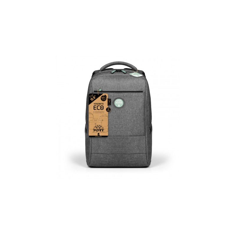 PORT DESIGNS | YOSEMITE Eco XL | Laptop Backpack | Backpack | Grey | Shoulder strap