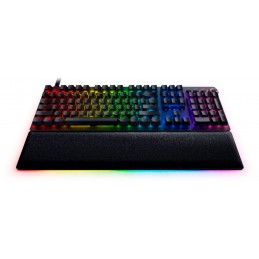 Razer | Huntsman V2 Optical Gaming Keyboard | Gaming keyboard | Wired | RGB LED light | US | Black | Numeric keypad | Clicky Pur