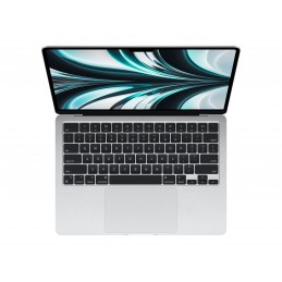 Apple | MacBook Air | Silver | 13.6 " | IPS | 2560 x 1664 | Apple M2 | 8 GB | SSD 256 GB | Apple M2 8-core GPU | Without ODD | m