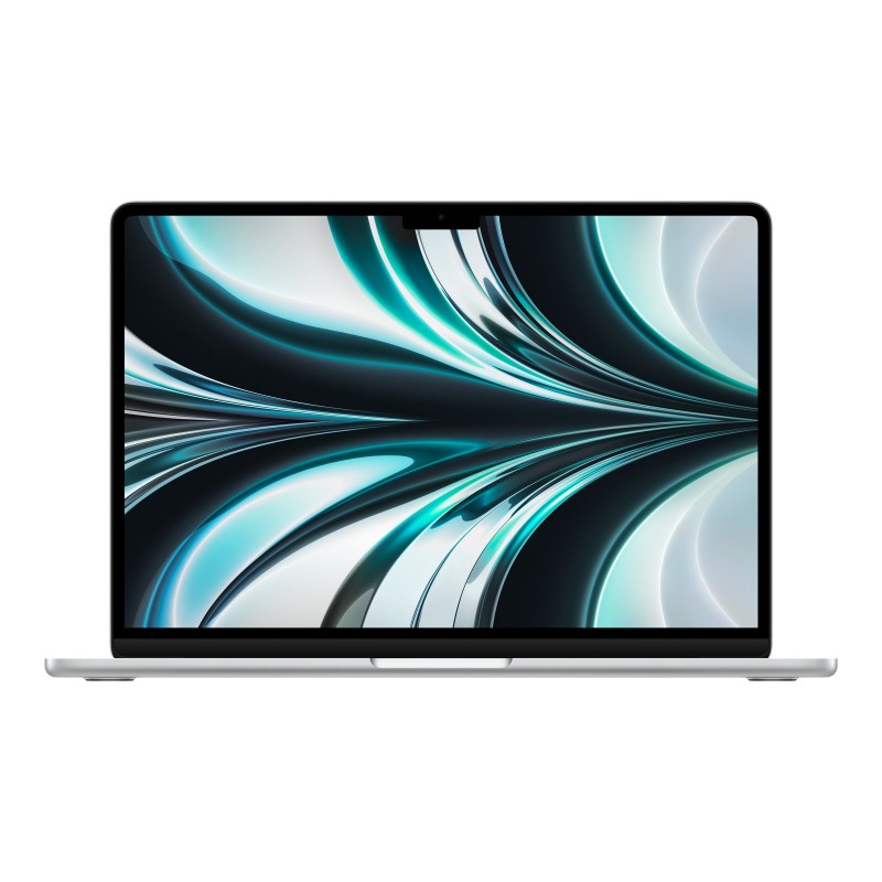 Apple | MacBook Air | Silver | 13.6 " | IPS | 2560 x 1664 | Apple M2 | 8 GB | SSD 256 GB | Apple M2 8-core GPU | Without ODD | m