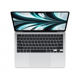 Apple | MacBook Air | Silver | 13.6 " | IPS | 2560 x 1664 | Apple M2 | 8 GB | SSD 256 GB | Apple M2 8-core GPU | Without ODD | m